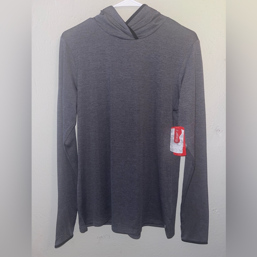 BCG Long Sleeve Hooded Workout Top